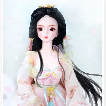 1/3 BJD кукла Совместное Тело Luo shen Fairy с макияжем включает в себя наряд обувь прическу и подарочную коробку подарочные игрушки высокого качества ICY, SD