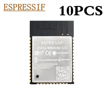 10 шт./1 лот ESP32-WROOM-32D ESP32-D0WD 4 МБ 32 Мбит ESP32 WiFi + Bluetooth двухъядерный процессор ESPRESSIF модуль