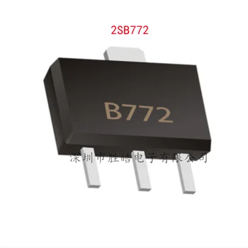 (10 шт.)  Новый 2SB772 B772 PNP транзистор Силовая трубка SOT-89 2SB772 Интегральная схема