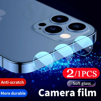 2/1 шт. для iphone 11 12 pro Max 13 mini X XS XR SE 2020 7 8 plus, Защитная Пленка для объектива камеры, защитное Стекло для экрана телефона