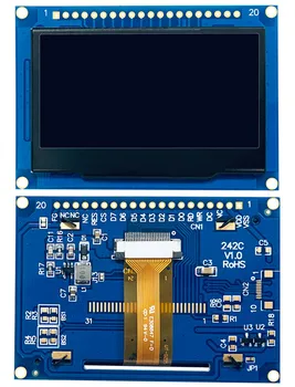 2,42-дюймовый 20-контактный SPI Желтый/Белый/Зеленый/Синий OLED-модуль SSD1309 Drive IC 128* 64 Параллельный интерфейс/I2C