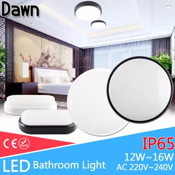 2018 Новый светодиодный светильник 12 Вт 16 Вт переменного тока 220 В 240 В 2835SMD IP65 кухонный светодиодный светильник для прихожей ванной комнаты высокой яркости светодиодный светильник