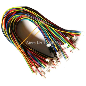 24AWG 500 мм PH2.0 шаг 2P/3P/4P/5P/6P/7P/8-контактный разъем для подключения кабеля 2,0 мм шаг 500 мм с двойной головкой по индивидуальному заказу