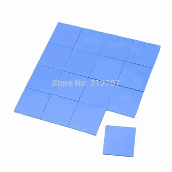 32 шт., 25x25x1 мм, синяя термопластичная прокладка, проводящий набор микросхем, силиконовая паста