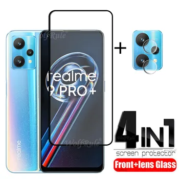 4-в-1 Для OPPO Realme 9 Pro Plus Стекло Для Realme 9 Pro Plus Защитная пленка из закаленного стекла Для объектива Realme 9 Pro Plus 9i