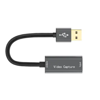 4K 1080P, совместимый с HDMI и USB 3.0, Видеозахват, коробка для записи карточных игр для компьютера, Игровая камера для PS4, Запись в прямом эфире