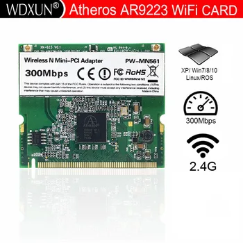 Atheros AR9223 Mini PCI Сетевая WIFI беспроводная карта WLAN для ноутбука 802.11 a, b, g, n