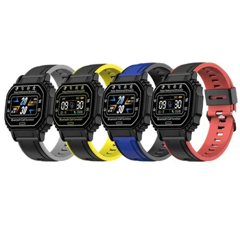C16 Smartwatch IP67 Водонепроницаемые спортивные часы Bluetooth Говорящий Умный браслет Спортивный Шагомер Частота сердечных сокращений Кровяное давление Мода