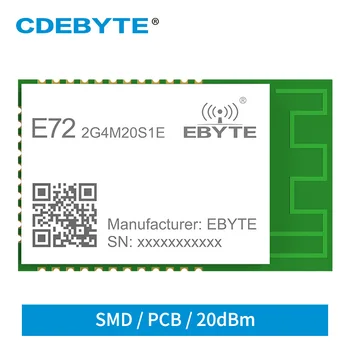 CC2652P Беспроводной модуль ZigBee3.0 Bluetooth 2,4 ГГц 20dBm SoC Ebyte E72-2G4M20S1E Приемопередатчик и приемник PCB/IPX Антенна