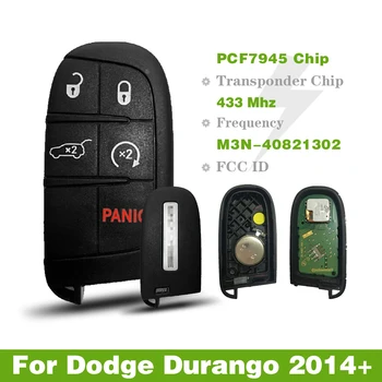 CN087006 Оригинальные 5 Кнопок Для Dodge Durango 2014 + Смарт-ключ Дистанционного Управления PCF7945 Чип 433 МГц FCCID M3N-40821302 68150061AC