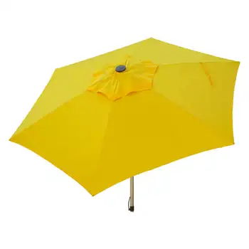 DestinationGear Желтый 8,5' Пуш-ап Рыночный Зонт с навесом