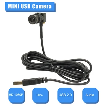 HD1080P Мини-USB-камера micro 2.0MP USB-камера Видеонаблюдения UVC-камера мини-Windows-камера 3,6 мм/6 мм/8 Мм/12 мм Дополнительно