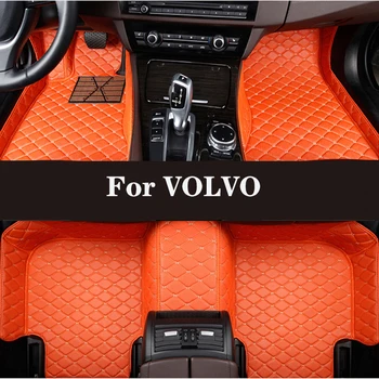 HLFNTF Full surround изготовленный на заказ автомобильный коврик для VOLVO XC90 7seat 2015-2019 автомобильные запчасти автомобильные аксессуары Автомобильный интерьер