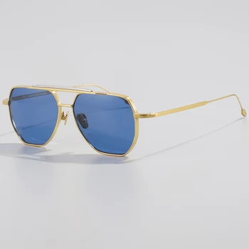 JMM JACQUES BRION унисекс, высококачественные роскошные брендовые солнцезащитные очки, женские мужские дизайнерские титановые очки UV400, модные солнцезащитные очки