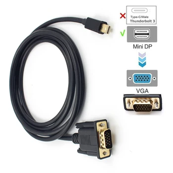 Mini USB 2.0 Штекер к RS232 DB9 9-контактный Разъем-адаптер, Удлинительный кабель 6 футов