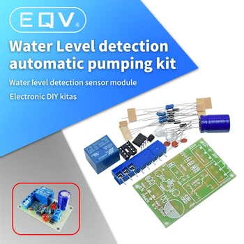 NE555 переключатель уровня воды комплект контроллера датчик уровня воды Автоматический насосный модуль DIY студенческие электронные принципы обучения