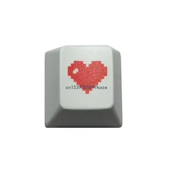 OEM ABS колпачки для направления клавиш для механической клавиатуры Mx Red Love Heart Pattern