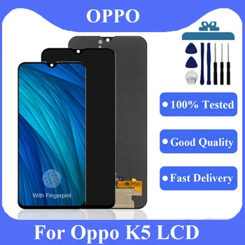 OLED для Oppo K5 ЖК-дисплей с сенсорным экраном, дигитайзер в сборе, замена для OPPO K5 PCNM00 ЖК-дисплей
