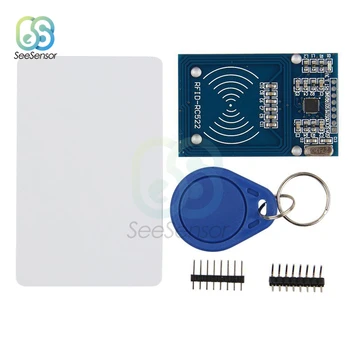 RFID модуль MFRC-522 RC-522 RC522 Комплекты S50 13,56 МГц 6 см SPI для записи и чтения IC-карты для arduino