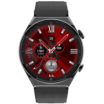 Valdus 1,45 дюймовые Носимые устройства Смарт-часы с Круглым экраном Мобильные часы 7 reloj DT3 Pro Max Smartwatch
