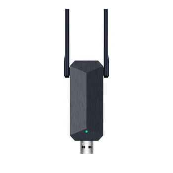 WiFi6 USB WiFi Адаптер 1800 Мбит/с Двухдиапазонный AX1800 2,4 Г/5 ГГц Сетевая карта WiFi приемник ключа для ПК Ноутбука