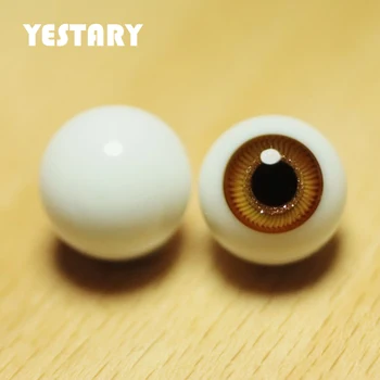 YESTARY НОВЫЕ Глазки для игрушек Obitsu 11 1/8 BJD Аксессуары для кукол 3D Подвижные Глазки для кукольных Поделок 10 мм Цветное Сверкающее Стеклянное Глазное яблоко