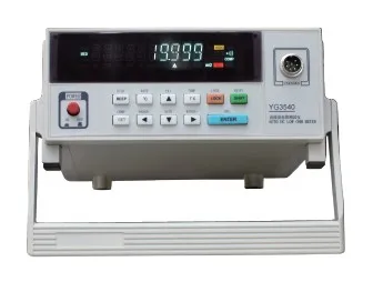 YG3540 цифровой миллиомный измеритель низкого сопротивления постоянного тока 0,1 Мом-2 Мом с функцией температурной компенсации