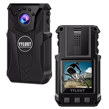 YYLUUT Мини-камера для тела Full HD 1080P, установленная на Собаке, Маленькая Портативная Полицейская камера Ночного видения, Видеорегистратор Мотоцикла