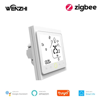 ZigBee 3.0 Термостат Регулятор температуры Воды Электрический Подогрев пола Газовый Котел Smart Life Tuya Alexa Google Home
