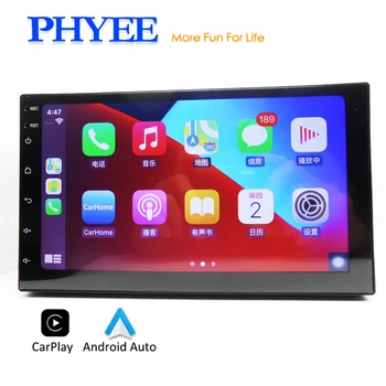 Автомагнитола CarPlay 2 Din Android-Авто Bluetooth Аудио A2DP громкая связь MP5 плеер USB 7 