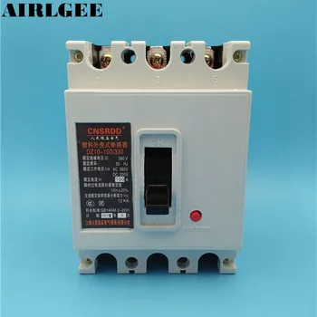 Автоматический выключатель переменного тока 380 В постоянного тока 220 В 100A 3P в литьевом корпусе