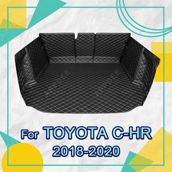 Автоматический Коврик для багажника с полным покрытием Toyota C-HR 2018-2020 19, Накладка для багажника Автомобиля, Аксессуары для защиты интерьера Грузового лайнера