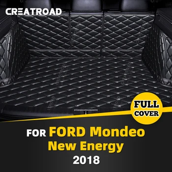 Автоматический Коврик с полным покрытием багажника для Ford Mondeo New Energy 2018, Автомобильный коврик для багажника, Аксессуары для защиты интерьера
