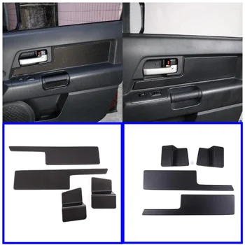 Автомобильные Аксессуары 4 шт Декоративная отделка внутренней дверной панели из углеродного волокна ABS Для Toyota FJ Cruiser 2007-2021 Молдинг внутренней крышки