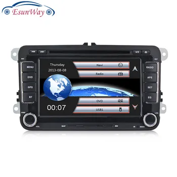 Автомобильный DVD-плеер для V-W//SAGITAR/JATTA/POLO/BORA/GOLF V Навигация с 3G хостом GPS BT Радио Бесплатные Карты 4.9