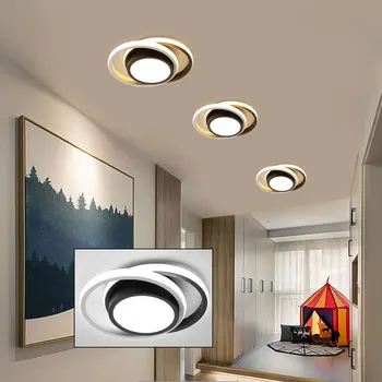 Акриловый светодиодный потолочный светильник для скрытого монтажа в Спальне, Современная Люстра для Гостиной