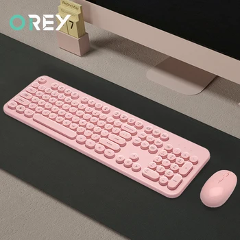 Беспроводная Игровая Клавиатура Набор Мышей 2.4G Wireless Mouse Keyboard Combo Для Портативного Компьютера Xiaomi PC Gamer Slient Keyboard Mice
