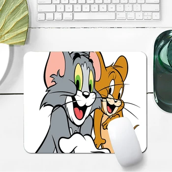 Большой аниме-коврик для мыши Tom Cat and Jerry RatGame противоскользящий Коврик для мыши Панорамный слесарный стежок точное вязание гладкая и шелковистая мышь