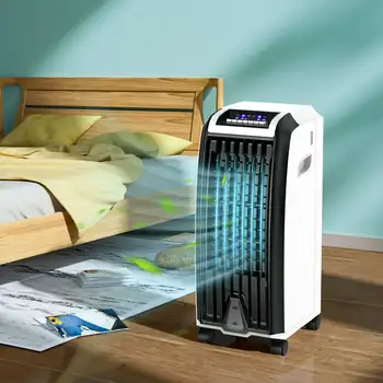 Вентилятор охладителя воздуха Испарительный с дистанционными роликами для домашнего офиса