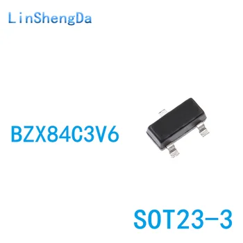 Весь диск BZX84C3V6 регулятор напряжения диод 3,6 В SMD SOT23 с трафаретной печатью Z15 (установка 3K)