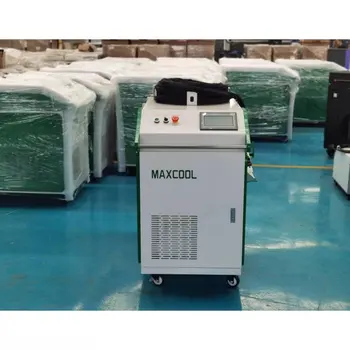 Волоконно-Лазерная Машина Для Очистки MAXCOOL с Гладким Швом Au3tech Контроллер MC-1000 CW Волоконный Лазер Высокой Чистоты Точного Позиционирования