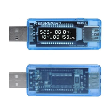 Вольт-Амперметр Измерители напряжения Тока Тестер емкости аккумулятора USB Volt Current Voltage Doctor Тестер емкости зарядного устройства