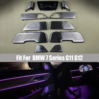 для BMW Новой 7 Серии G11 G12 11 Цветная Светодиодная Крышка Динамика Автомобильный Среднечастотный Твитер HiFi Музыкальный Стерео Рупор Рассеянный Свет