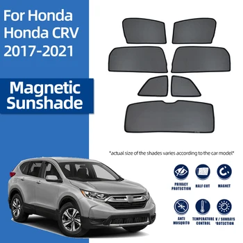 Для Honda CR-V MK5 2016-2021 CRV переднее лобовое стекло автомобиля солнцезащитный козырек щит Заднее детское боковое окно солнцезащитный козырек магнитная занавеска
