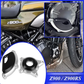 Для KAWASAKI Z900 Z900RS Z 900 RS 2017 2018 2019 2020 2021 Защита Двигателя Мотоцикла Левая и Правая Крышка Слайдер Противоаварийная Накладка