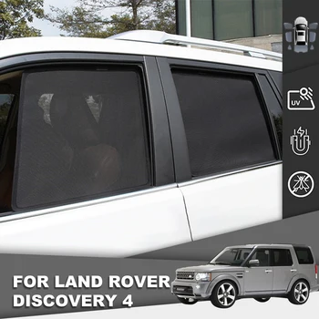 Для Land Rover Discovery 4 IV 2009-2017 Магнитный Автомобильный Солнцезащитный Козырек Переднее Лобовое Стекло Сетчатая Рамка Занавеска Детское Боковое Окно Солнцезащитный Козырек