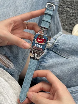 Для Часов watch iwatch8765 generation SE Западный ковбойский ремешок нишевый новый летний Для Часов watch iwatch8765 g