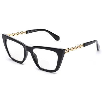 Женские Фотохромные Бифокальные очки для чтения JM, Очки с голубым светом 