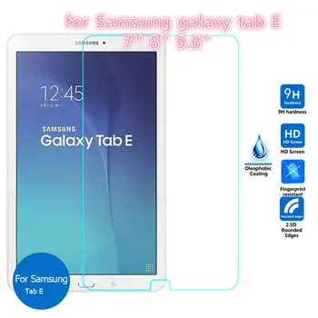 Защитная пленка Из закаленного стекла Для Samsung Galaxy Tab E lite 7,0 8,0 9,6 дюймов T560 T561 T377V T377 T375 T113NU T116 Tablet
