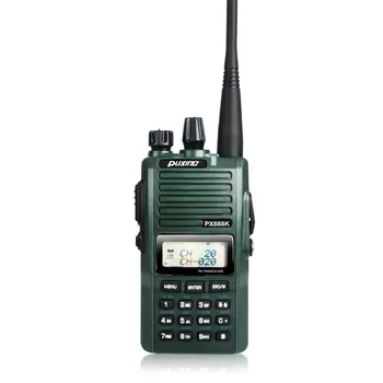 Камуфляжная PX-888K УКВ 136-174 МГц UHF400-480 МГц Двухдиапазонная рация Puxing FM